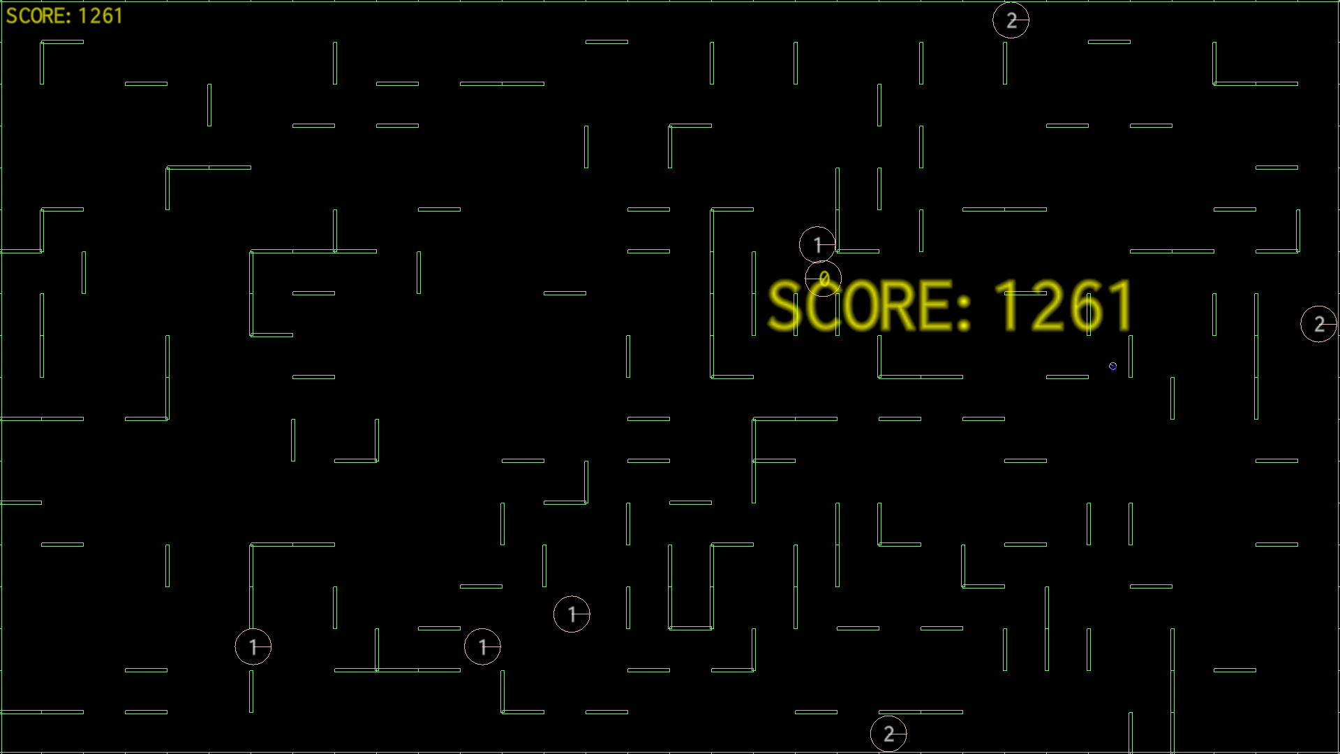 end of game splash screen